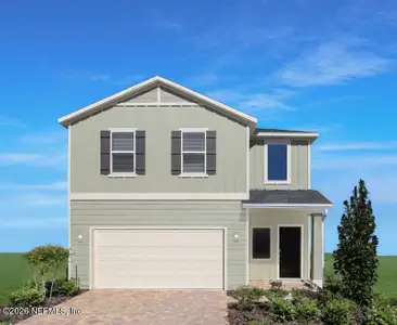 New construction Single-Family house 6209 Rein Ave, Jacksonville, FL 32219 plan Columbus - image