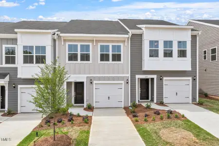 New construction Townhouse house 135 Central Townes Wy, Unit 305, Raleigh, NC 27603 Foxglove- photo 0