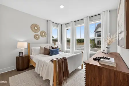 New construction Townhouse house 3009 White Rail Dr, Fuquay Varina, NC 27526 plan Cora Interior Unit - image 4