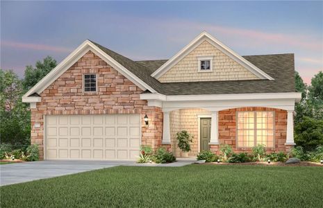 New construction Single-Family house 2808 Turnwater St, Hoschton, GA 30548 Martin Ray- photo 0
