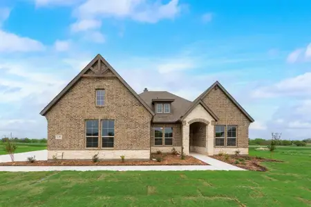New construction Single-Family house 120 Roosevelt Ln, Valley View, TX 76272 plan Verbena V2 SE - image