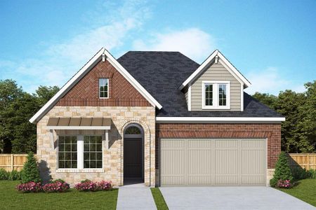 New construction Single-Family house 15823 Tamarin Tiger Court, Conroe, TX 77302 The Dunlap- photo 0