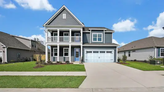 New construction Single-Family house 1168 Indigo Bunting Dr, Leland, NC 28451 plan Harbor Oak - image