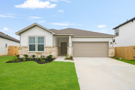 New construction Single-Family house 9707 Caney Bend Rd, Conroe, TX 77303 plan Davis - image