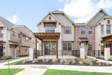 New construction Townhouse house 2837 Enfield, The Colony, TX 75056 plan Augusta - image