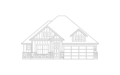 New construction Single-Family house 104 Divisadero Dr, Hutto, TX 78634 plan Brazos - image 4