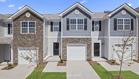 New construction Townhouse house 713 Wagon Cross Court, York, SC 29745 Newton- photo 0