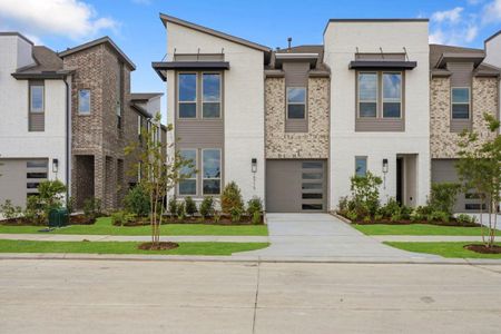 New construction Townhouse house 16715 Lake Austin St, Cypress, TX 77433 plan Abbey - image