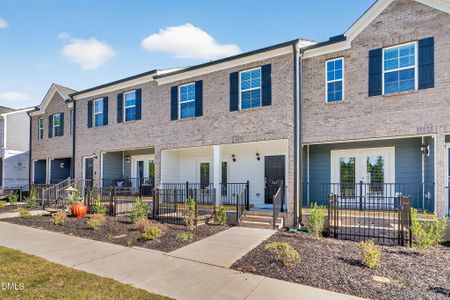 New construction Townhouse house 519 Forestville Rd, Wake Forest, NC 27587 plan Tupelo - image