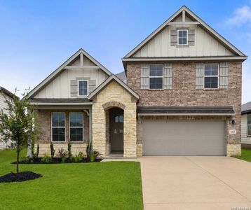 New construction Single-Family house 6411 Penny Path, San Antonio, TX 78253 plan Berkshire - image