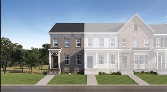 New construction Townhouse house 166 Agnew Wy, Unit 31, Woodstock, GA 30188 - image