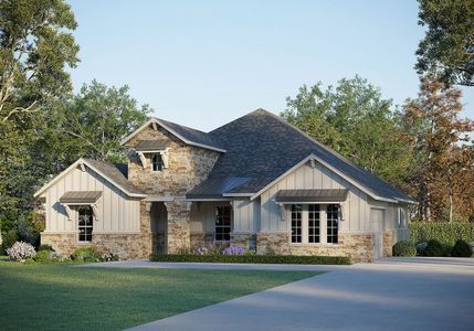 New construction Single-Family house 2016 Grey Birch Pl, Aledo, TX 76008 plan Jefferson - image