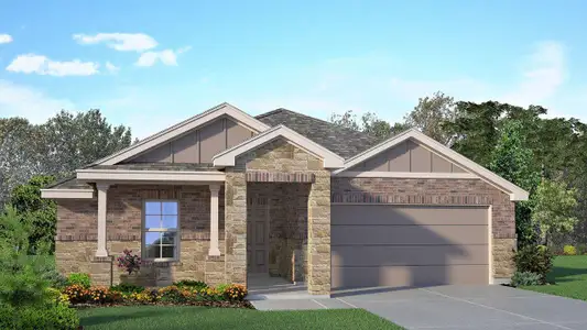 New construction Single-Family house 2048 Buckner St, Nolanville, TX 76559 plan Prescott - image