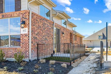 New construction Townhouse house 612 Tall Grass Trl, Wylie, TX 75098 Istanbul- photo 3 3