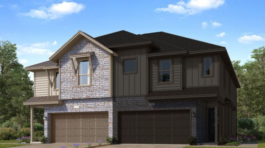 New construction Townhouse house 21107 Medina River Dr, Cypress, TX 77433 null- photo 3 3