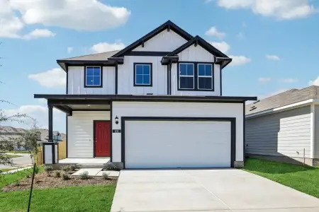 New construction Single-Family house 101 Adze Dr, Liberty Hill, TX 78642 plan Cascade 2595 - image