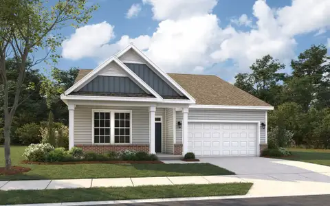 New construction Single-Family house 61 Hallwood Dr, Dunn, NC 28334 plan Belair - image