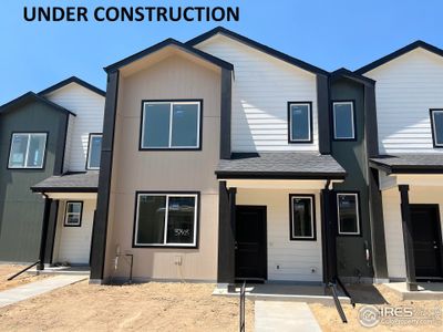 New construction Townhouse house 3748 Katina Way, Evans, CO 80620 Westcliffe- photo 0