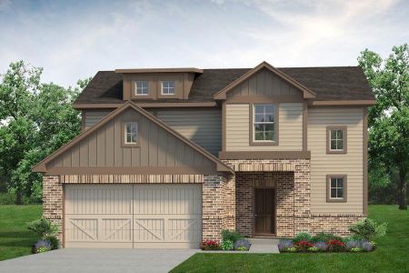 New construction Single-Family house Ennis, TX 75119 plan Briley - image
