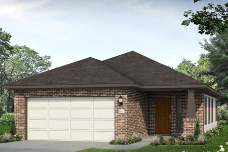 New construction Single-Family house 2631 Seabream Dr, San Antonio, TX 78245 plan Hunters Ranch 1450 - image