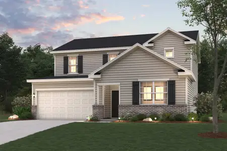 New construction Single-Family house 94 Wildflower Ridge Rd, Dallas, GA 30157 plan Harding - image
