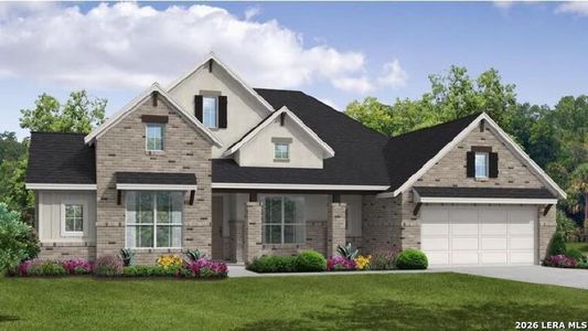 New construction Single-Family house 165 Megans Pt, Castroville, TX 78009 plan Chilton - image