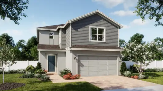 New construction Single-Family house 1107 Happy Forest Lp, Deland, FL 32720 plan Driftwood - image
