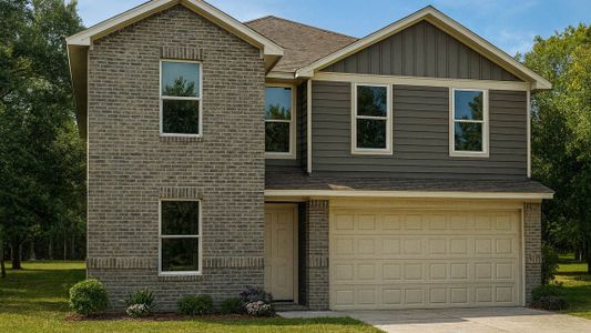 New construction Single-Family house 12236 Lexington Heights Dr, Willis, TX 77318 plan Dawson - image