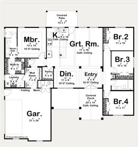 New construction Single-Family house 2001 Collin St, Weatherford, TX 76085 - image