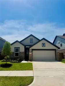 New construction Single-Family house 3032 Duskshine Dr, Brookshire, TX 77423 plan Beckham - image