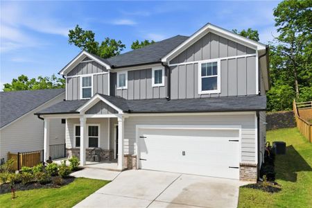 New construction Single-Family house 386 Denali Butte Ter, Canton, GA 30114 plan Johnson - image