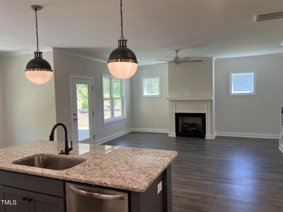 Kitchen & Living Room