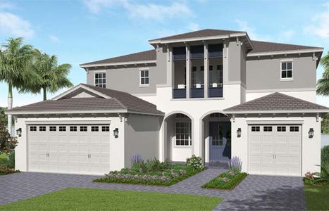 New construction Single-Family house 16610 Town Center Pkwy N, Loxahatchee, FL 33470 plan Kestrel - image