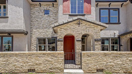 New construction Townhouse house 13975 W Luke Pkwy, Surprise, AZ 85374 plan The Camille II - image