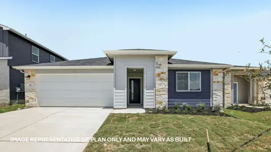 New construction Single-Family house 451 Mountain Pea Rd, Kyle, TX 78640 - image