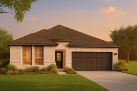 New construction Single-Family house 3117 Hawkview Dr, Cleburne, TX 76031 plan Redwood II - image