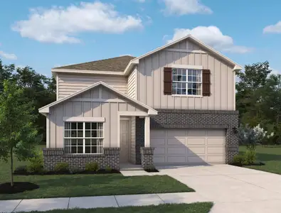 New construction Single-Family house 10114 Pine River Dr, Schertz, TX 78154 plan Wyatt - image