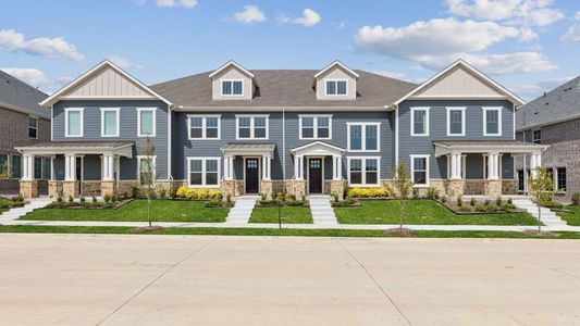 New construction Townhouse house 1021 Magdalena Wy, Midlothian, TX 76065 plan Boyd - image