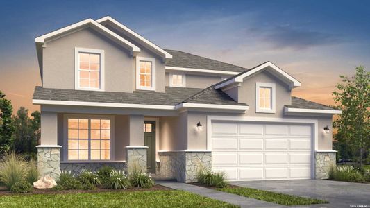 New construction Single-Family house 7018 Walkers Lp, Live Oak, TX 78233 - image