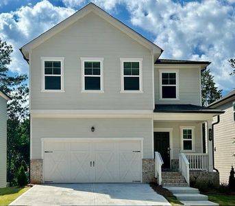 New construction Single-Family house 672 Groover Street, Ball Ground, GA 30107 Boston with Basement- photo 0