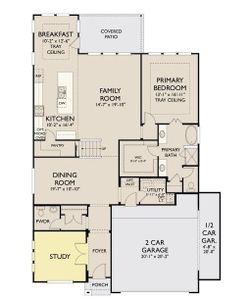 The Katy Floor Plan