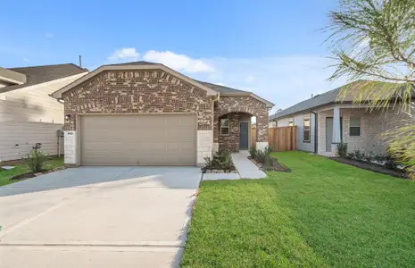 New construction Single-Family house 410 Starfly Dr, Willis, TX 77378 Adams- photo 1 1