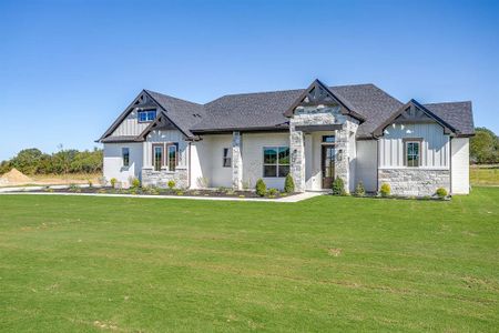 New construction Single-Family house 200 Sweetgrass Dr, Poolville, TX 76487 - image