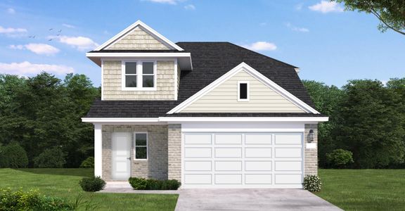 New construction Single-Family house 2918 Wind Cave Ln, Rosharon, TX 77583 plan Lynn - image