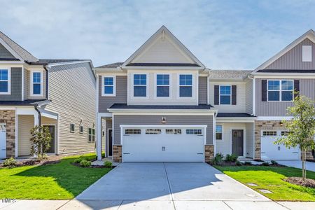 New construction Townhouse house 139 Fairwinds Drive, Lillington, NC 27546 The Wake- photo 0