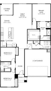 New construction Single-Family house 5420 S 245Th Ave, Buckeye, AZ 85326 plan Sawyer - image