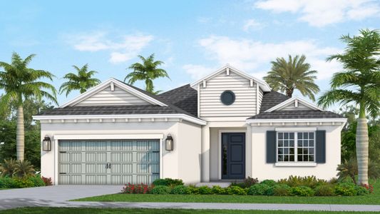 New construction Single-Family house 13427 Old Creek Ct, Parrish, FL 34219 plan Harvest 3 - image