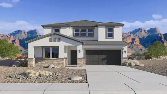 New construction Single-Family house 2512 E Villa Linda Dr, Phoenix, AZ 85024 plan Miraval - image