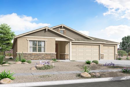 New construction Single-Family house 18443 W Sonora St, Goodyear, AZ 85338 plan Crimson - image