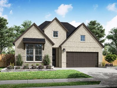 New construction Single-Family house 22611 Ruby Forest Rd, Tomball, TX 77377 plan Falcon - image